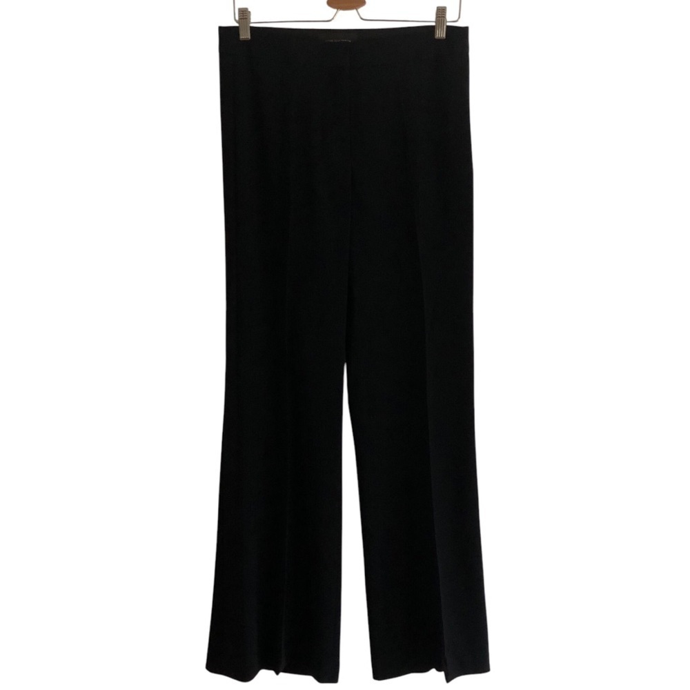 Kobi Halperin Wide Leg Dressy Black Flowy Pants Size 10 - Picture 3 of 12